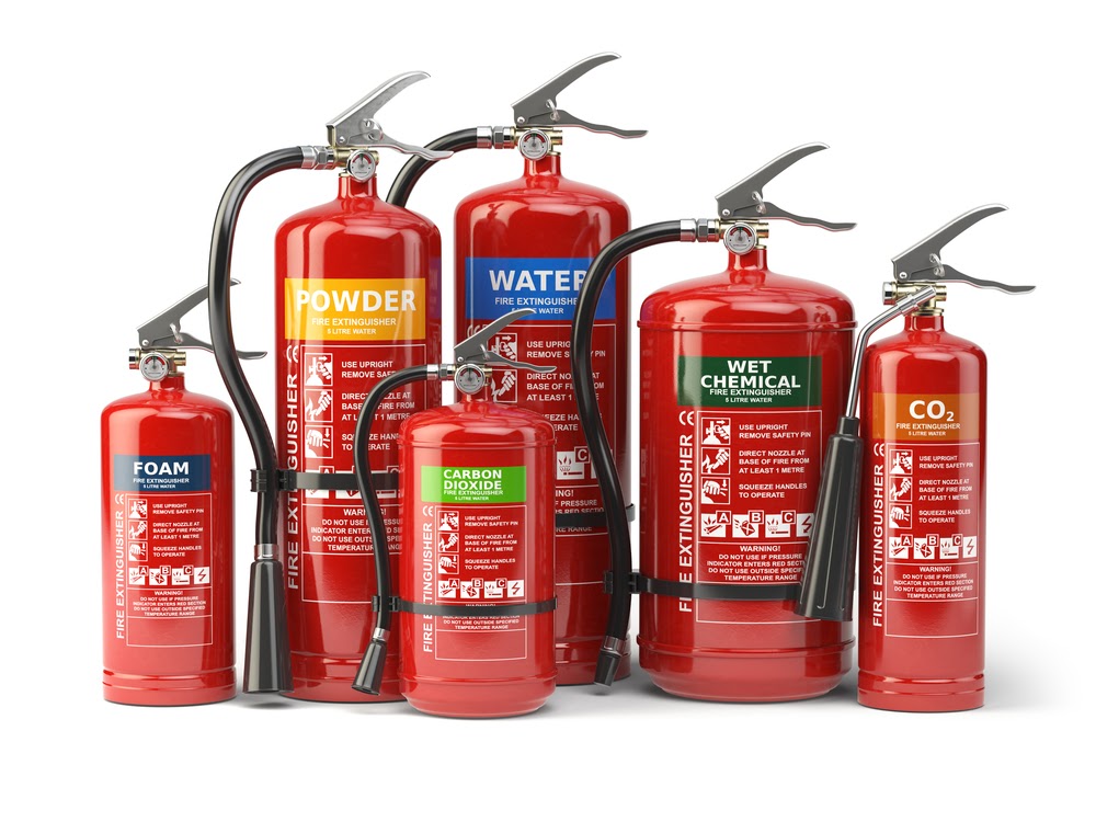 class abc fire extinguishers may be used on