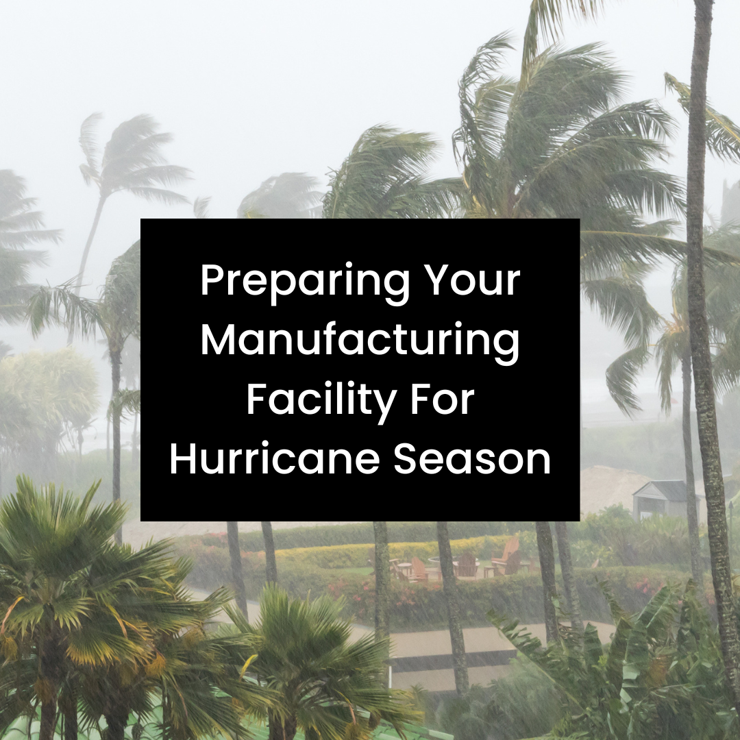 Hurricane preparedness for industrial facilities