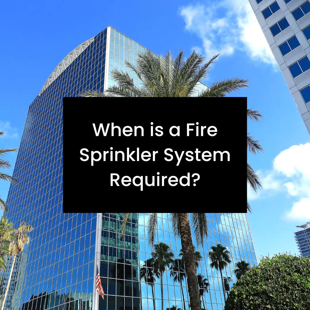 when is a fire sprinkler system required