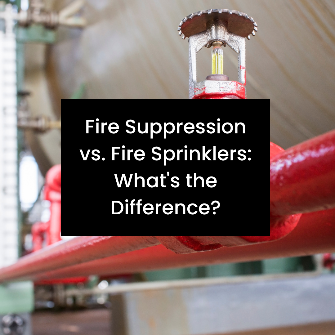 how special hazards fire suppression and traditional sprinkler systems differ