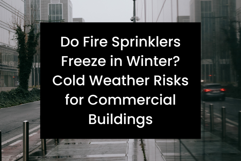 do fire sprinklers freeze