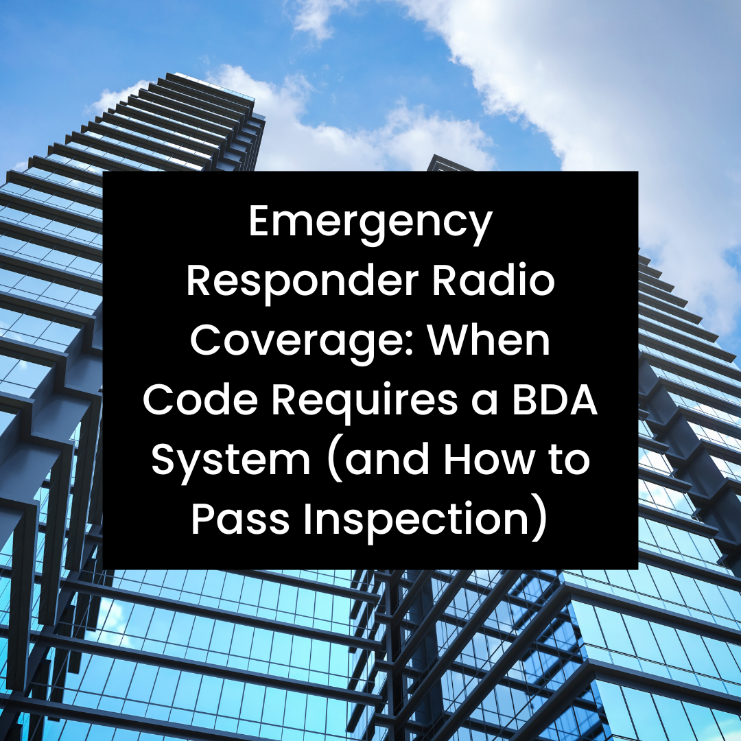 emergency responder radio coverage requirements