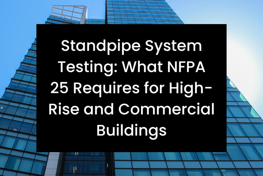 standpipe system testing requirements