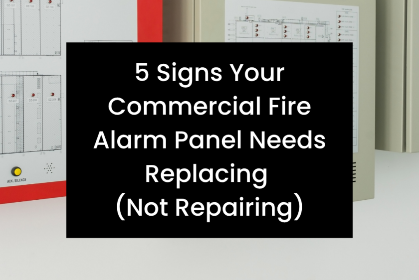 signs your fire alarm panel needs replacing