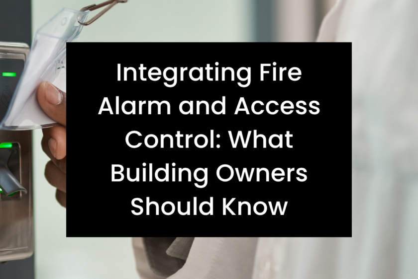 Integrating Fire Alarm and Access Control Systems